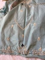 Noorika Embroidered Silk Saree - Image 7