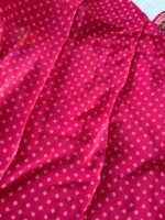 Rajvaari Printed Bandhani Silk Saree - Image 3
