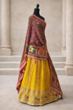 Sunshine Heritage Patchwork Lehenga Set - Image 2