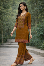 Amber Tradition Printed Co-Ord Set - Image 3