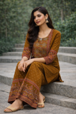 Amber Tradition Printed Co-Ord Set - Image 2