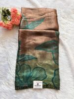 Noor Bronze Garden Silk Saree