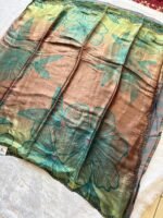 Noor Bronze Garden Silk Saree - Image 3