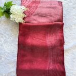 Noor Red Abstract Grace Saree