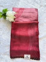 Noor Red Abstract Grace Saree