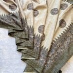 Rajvaari Heritage Kalamkari Tussar Silk Saree