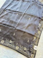 Aabroo Elegance Embroidered Silk Saree