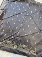 Aabroo Elegance Embroidered Silk Saree - Image 7