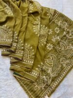Rajvaari Gota Patti Upada Silk Saree - Image 8