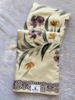 Rajvaari Floral Tussar Silk Saree - Image 5