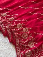 Rajvaari German Gota Patti HO Silk Saree - Image 3