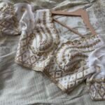 Mehar Ivory Gold Banarasi Saree