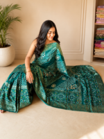 Rajvaari Patola Lahriya Saree