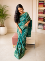 Rajvaari Patola Lahriya Saree - Image 2