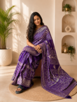 Rajvaari Patola Lahriya Saree - Image 3