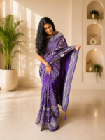 Rajvaari Patola Lahriya Saree - Image 4