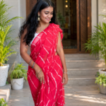 Rajvaari Pure Chiffon Lahriya Saree