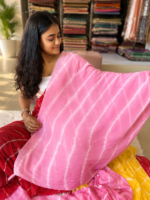 Rajvaari Pure Chiffon Lahriya Saree - Image 6