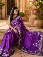 Rajvaari Regal HO Silk Aari Work Saree