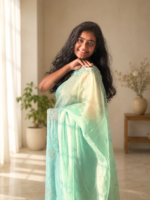 Sky Elara Paper Silk Saree ✨ - Image 6