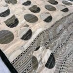 Midnight Muse – Premium Crape Silk Mirror Work Saree